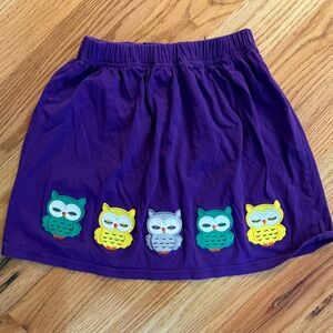 Owl skirt Size 7